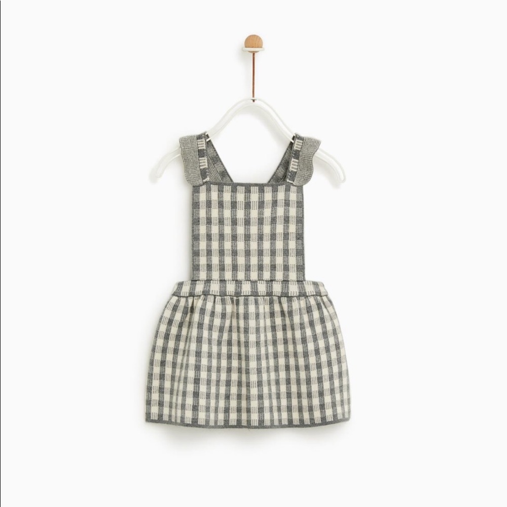 Zara plaid dress